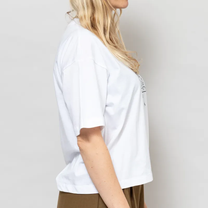 Carhartt WIP Womens Theory And Practice T Shirt White-4