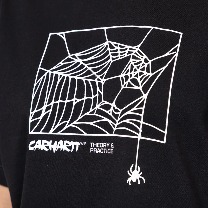Carhartt WIP Womens Theory And Practice T Shirt Black-6