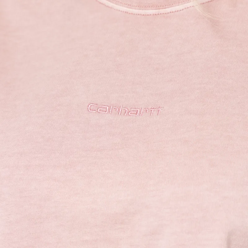 Carhartt WIP Womens Benton T Shirt Glassy Pink-7