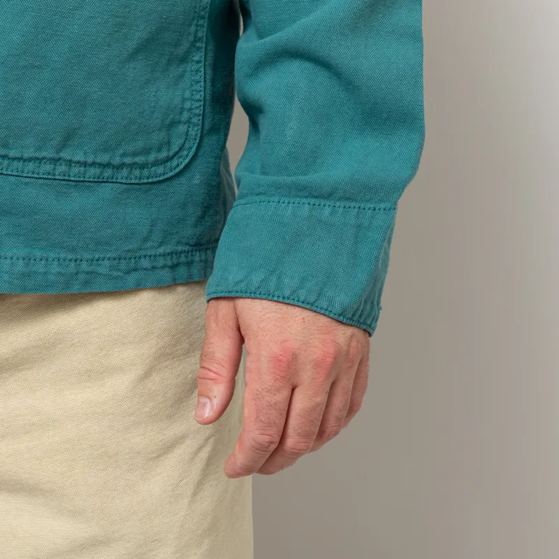 Carhartt WIP Walter Chore Coat Saguaro Garment Dyed-8