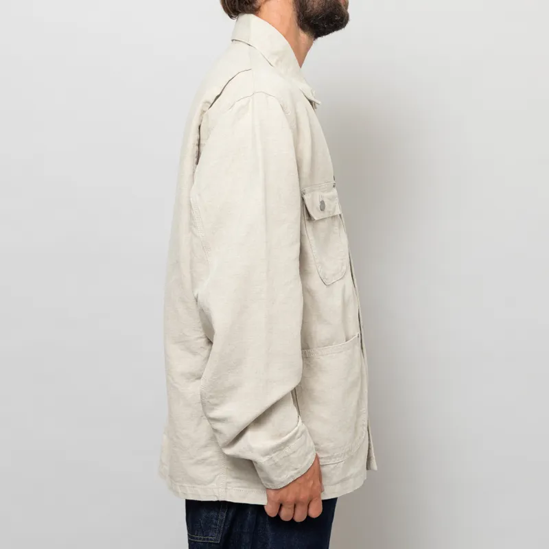 Carhartt WIP Walter Chore Coat Natural Rinsed-5