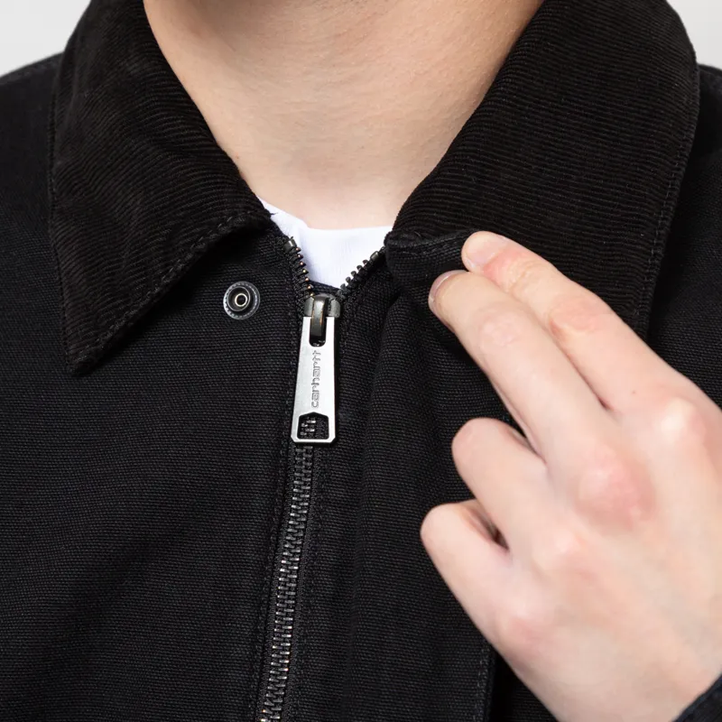 Carhartt WIP OG Arcan Graphic Jacket Black Heavy Stone Wash-6