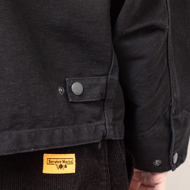 Carhartt WIP OG Arcan Graphic Jacket Black Heavy Stone Wash-12