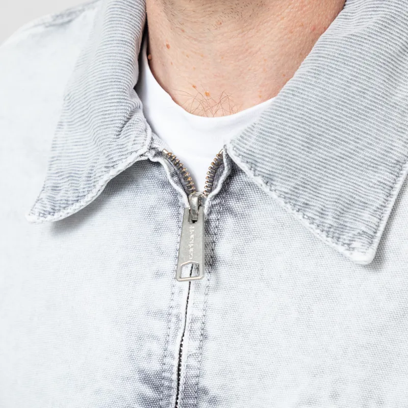 Carhartt WIP OG Detroit Jacket Black Chalk Wash-8