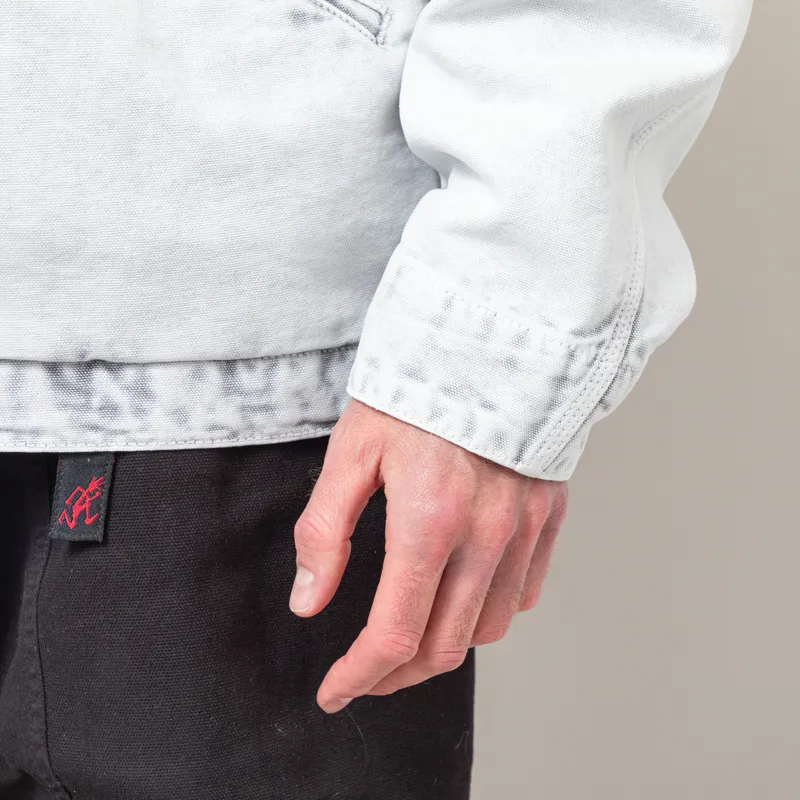 Carhartt WIP OG Detroit Jacket Black Chalk Wash-13