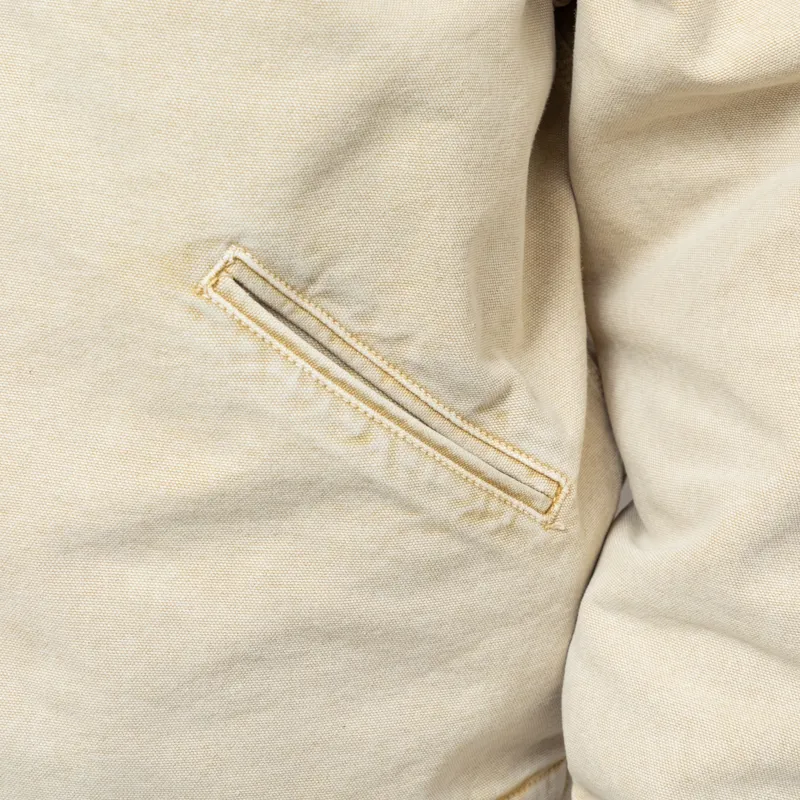 Carhartt WIP OG Detroit Jacket Dusty H Brown Chalk Wash-11