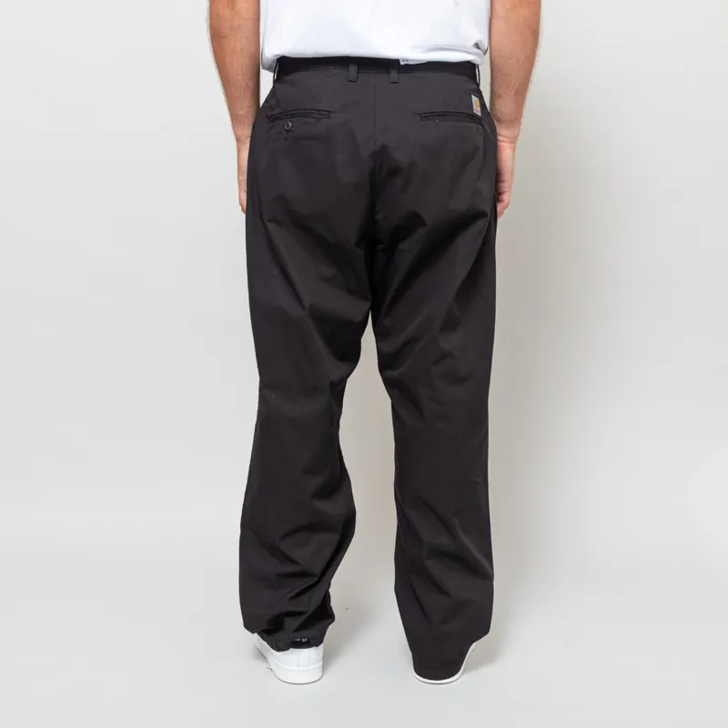 Carhartt WIP Evan Pant Black Garment Dyed-3