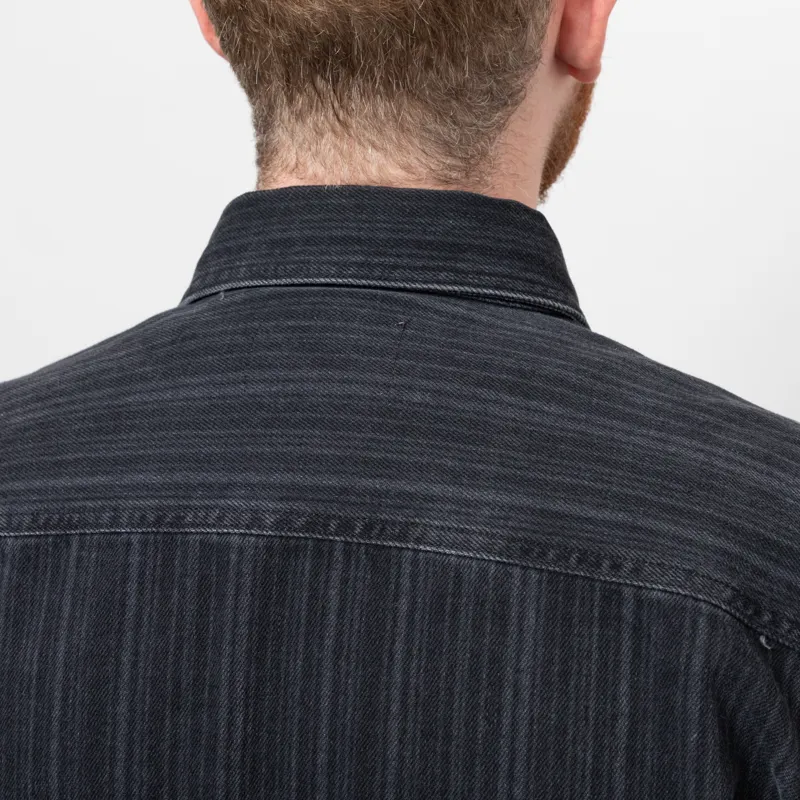 Carhartt WIP Rylan Shirt Jac Black Stone Washed-9