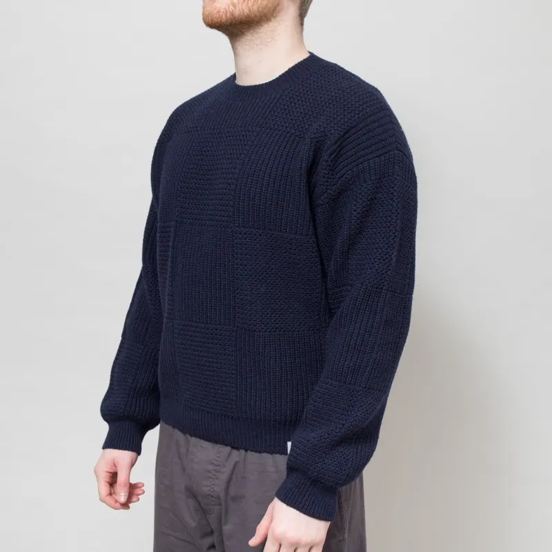 Carhartt WIP Bishop Sweater Dark Navy-2