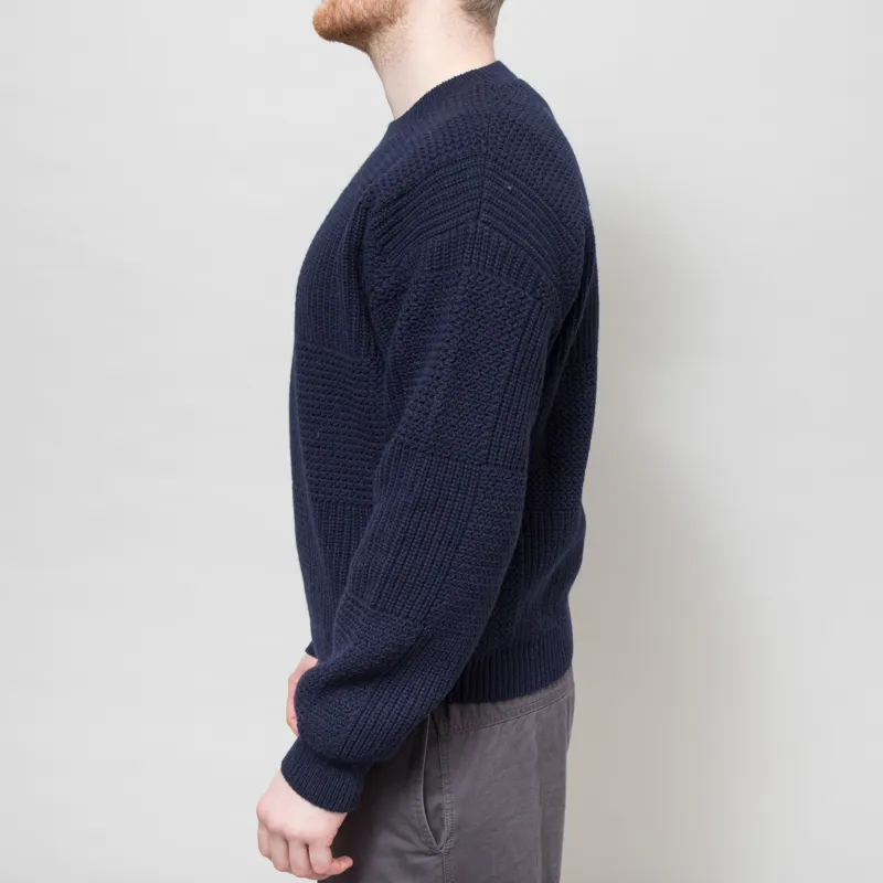 Carhartt WIP Bishop Sweater Dark Navy-3