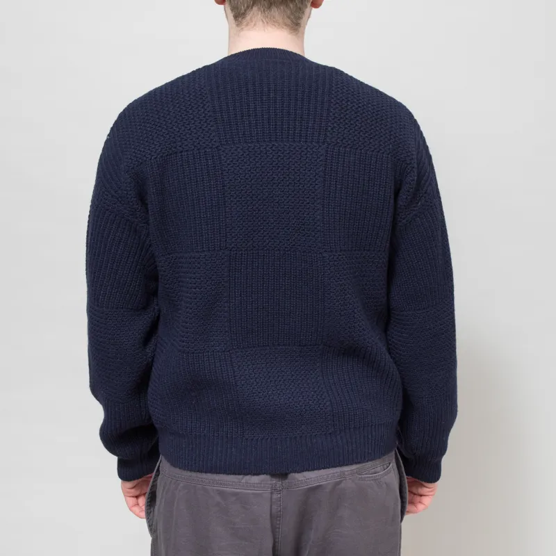 Carhartt WIP Bishop Sweater Dark Navy-4