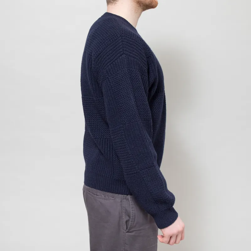 Carhartt WIP Bishop Sweater Dark Navy-5