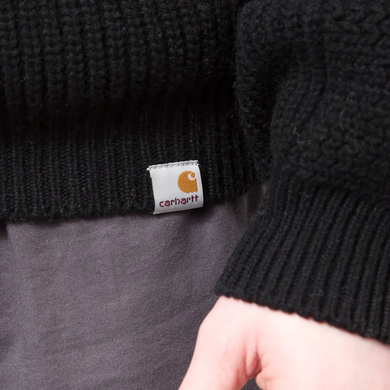 Carhartt WIP Bishop Sweater Black-9