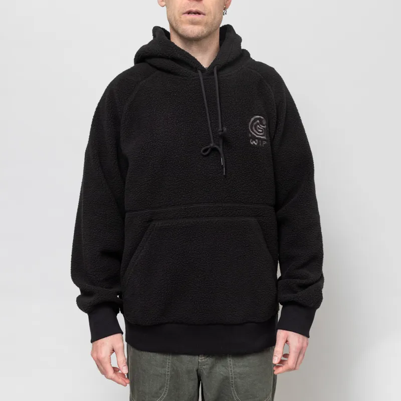 Carhartt WIP Hooded Helix Sweatshirt Black Porphyry-3