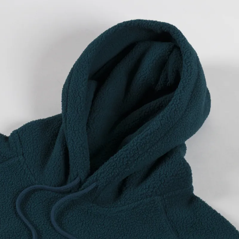 Carhartt WIP Hooded Helix Sweatshirt Deep Lagoon Silver Pine-4