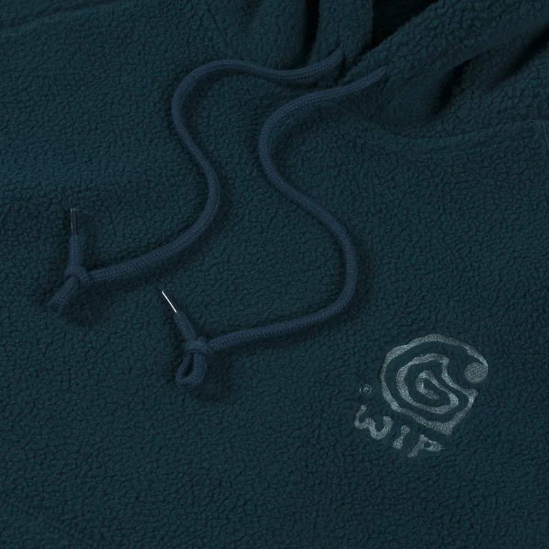 Carhartt WIP Hooded Helix Sweatshirt Deep Lagoon Silver Pine-5