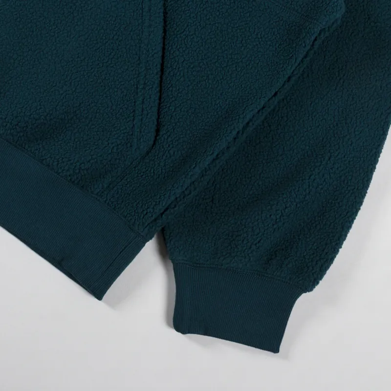 Carhartt WIP Hooded Helix Sweatshirt Deep Lagoon Silver Pine-9