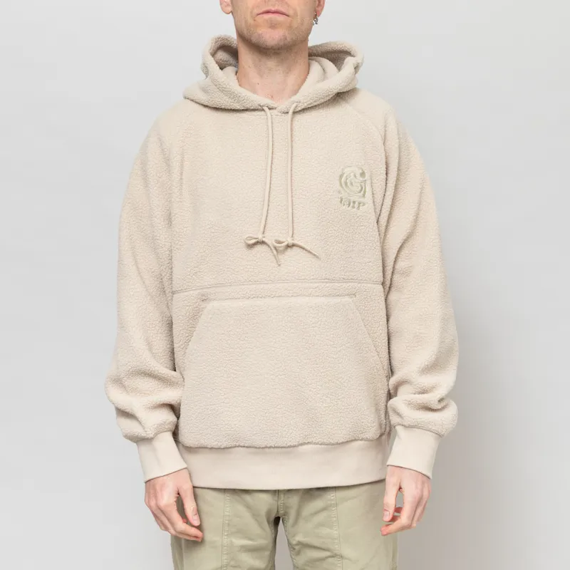 Carhartt WIP Hooded Helix Sweatshirt Fleur De Sel Wall-3