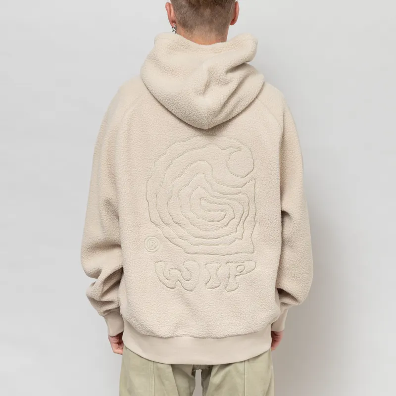 Carhartt WIP Hooded Helix Sweatshirt Fleur De Sel Wall