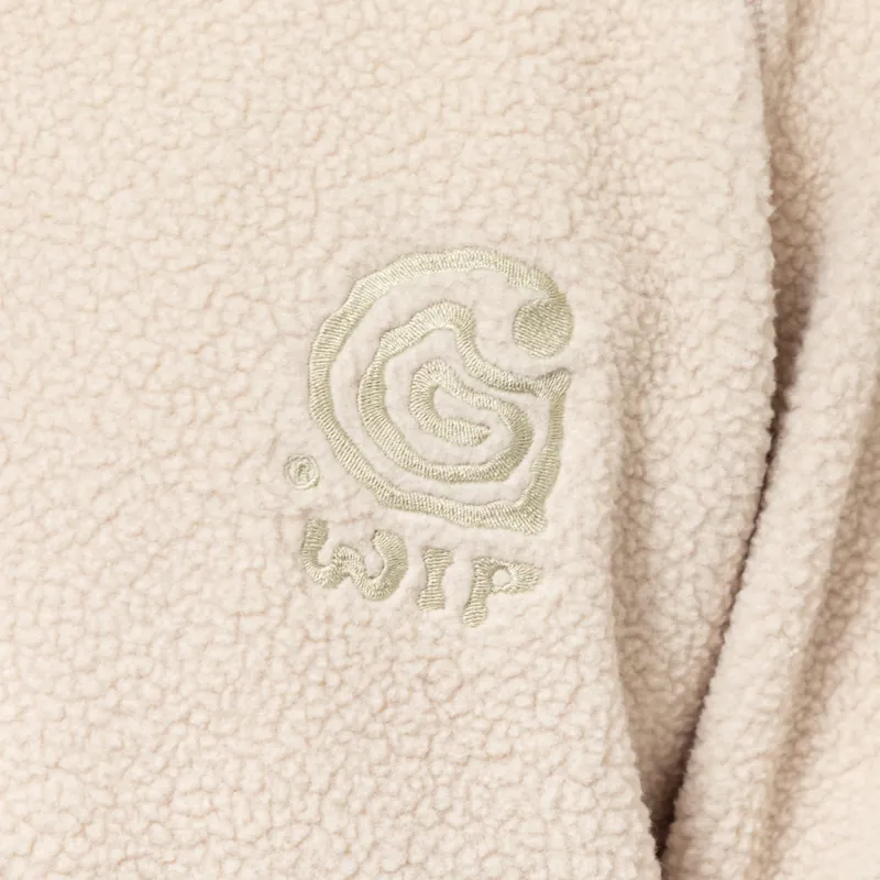 Carhartt WIP Hooded Helix Sweatshirt Fleur De Sel Wall-9