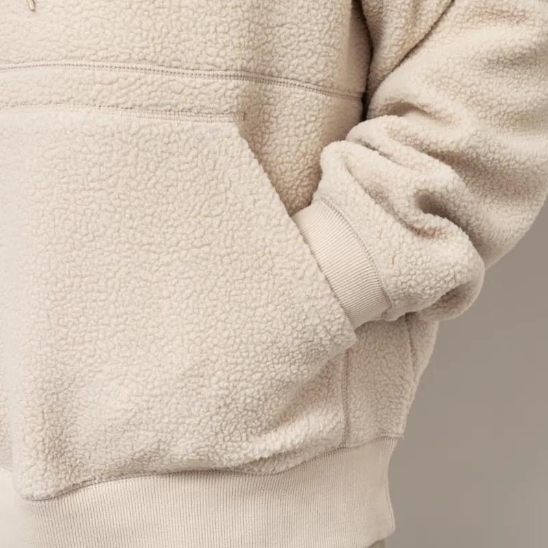 Carhartt WIP Hooded Helix Sweatshirt Fleur De Sel Wall-11
