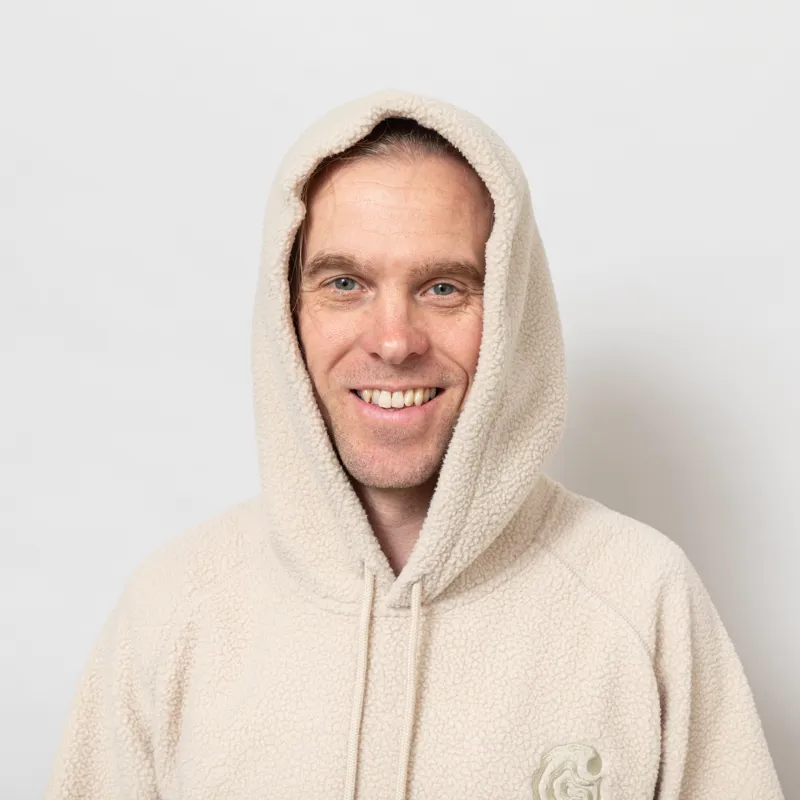 Carhartt WIP Hooded Helix Sweatshirt Fleur De Sel Wall-5