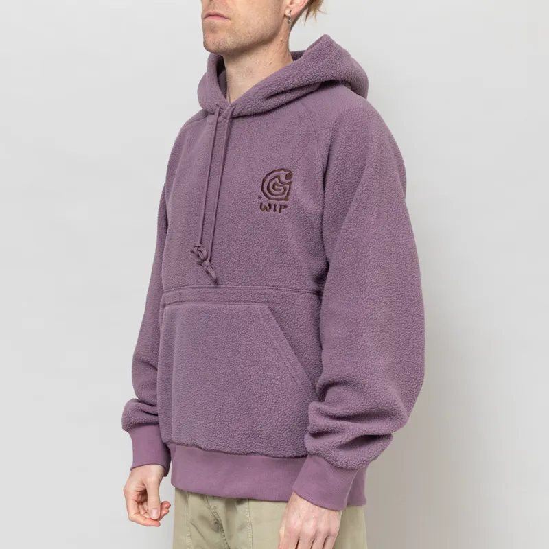 Carhartt WIP Hooded Helix Sweatshirt Phlox Palisander-2