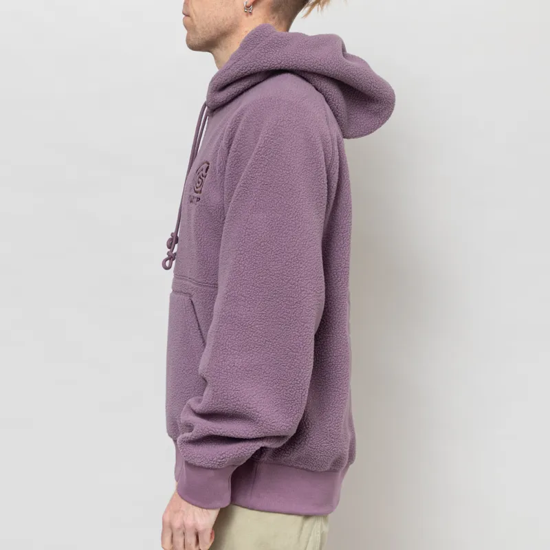 Carhartt WIP Hooded Helix Sweatshirt Phlox Palisander-1
