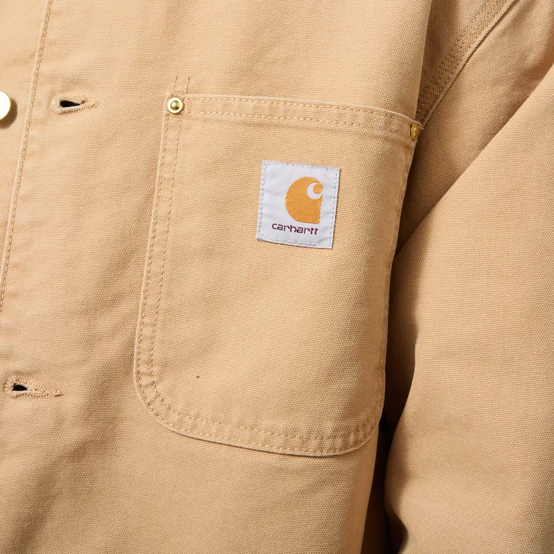 Carhartt WIP OG Chore Coat WIP Dusty H Tobacco Stone Canvas-4