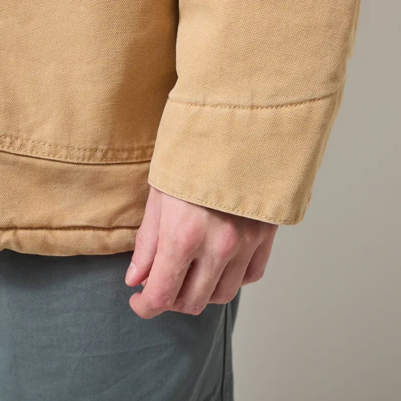 Carhartt WIP OG Chore Coat WIP Dusty H Tobacco Stone Canvas-10