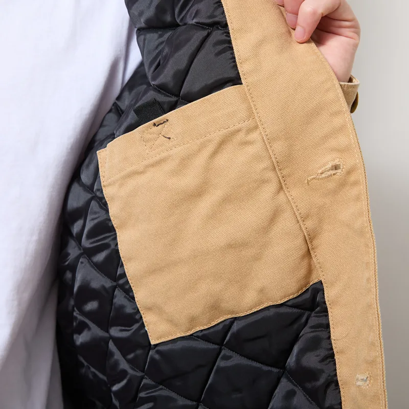 Carhartt WIP OG Chore Coat WIP Dusty H Tobacco Stone Canvas-7