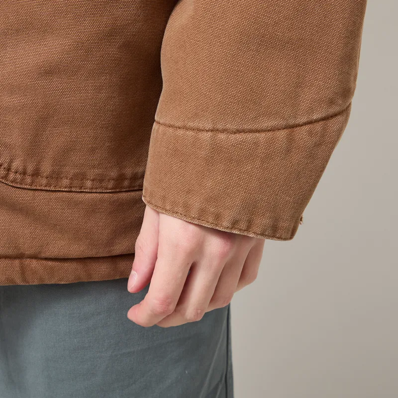 Carhartt WIP OG Chore Coat Hamilton WIP H Brown Tobacco Stone Canvas-7