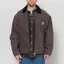 Carhartt WIP OG Detroit Jacket Tobacco Black Stone Canvas