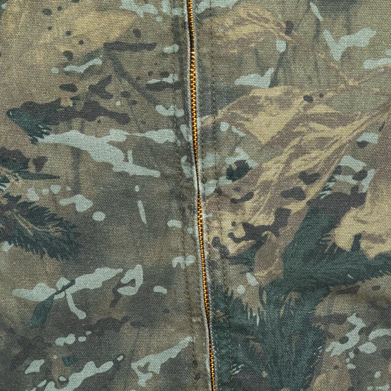 Carhartt WIP OG Detroit Jacket Camo Combi Green Black Stonewashed-7