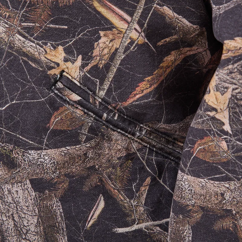 Carhartt WIP OG Detroit Jacket Camo Feather Tree Black-10