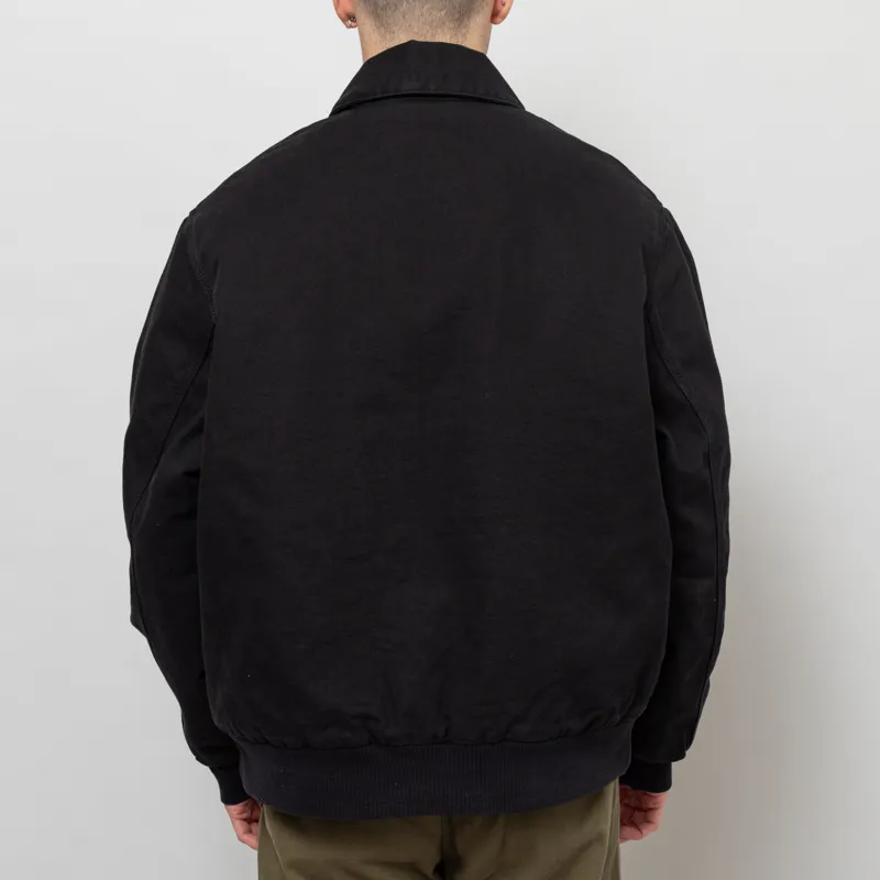 Carhartt WIP Stanton Jacket Black Stonewashed-3