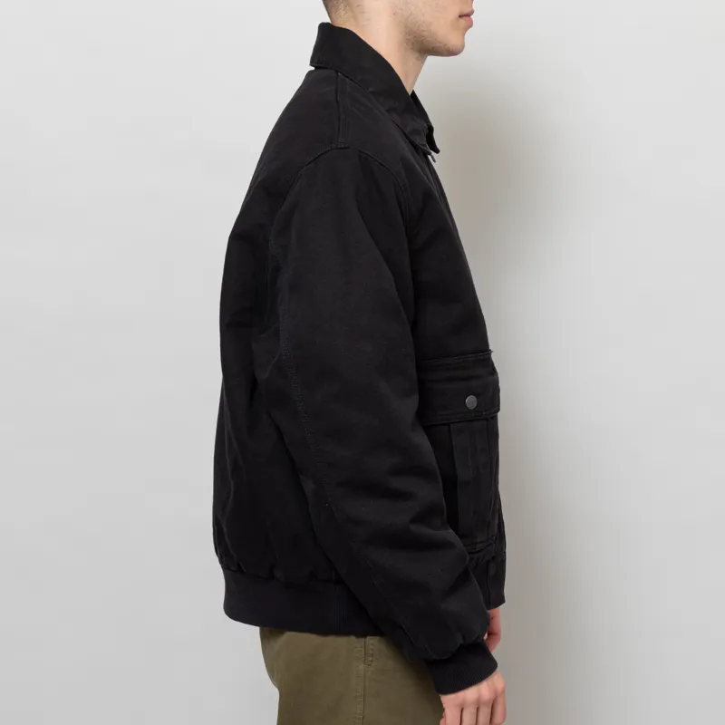 Carhartt WIP Stanton Jacket Black Stonewashed-4