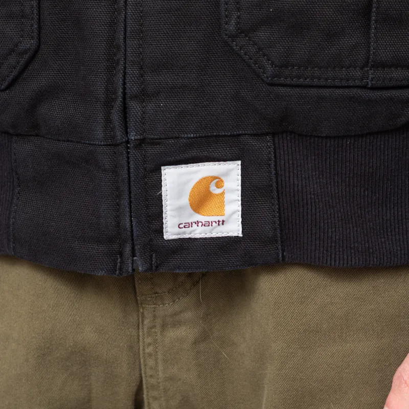 Carhartt WIP Stanton Jacket Black Stonewashed-9