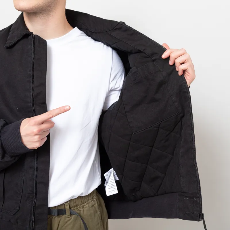 Carhartt WIP Stanton Jacket Black Stonewashed-5