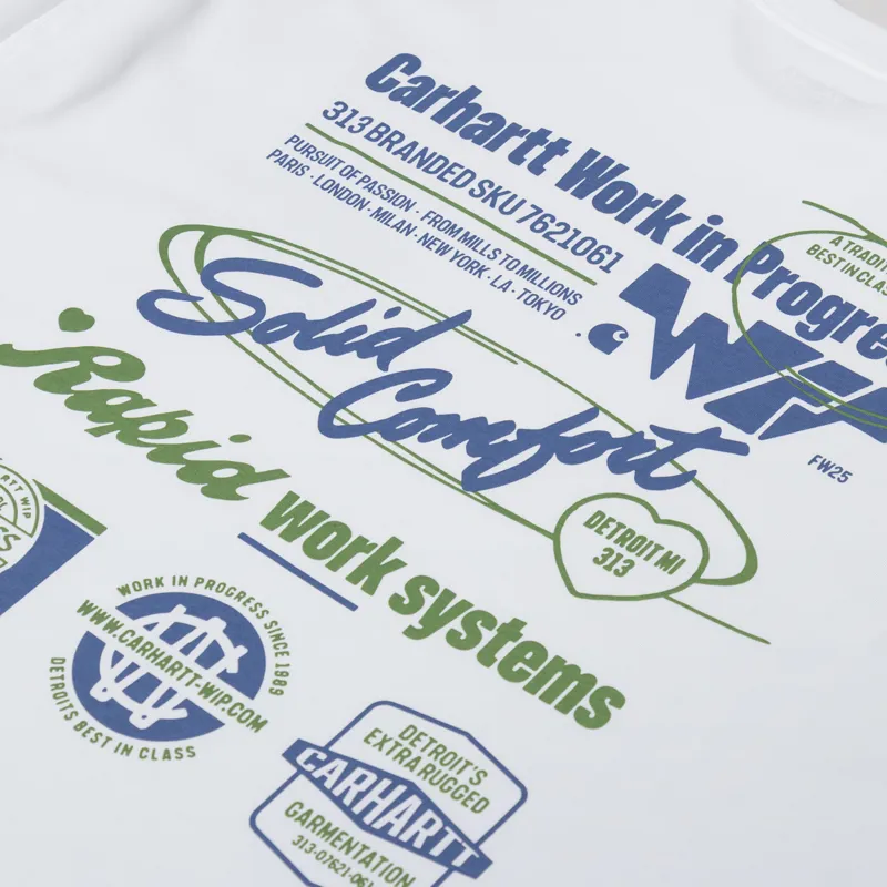 Carhartt WIP Networks T Shirt White-4