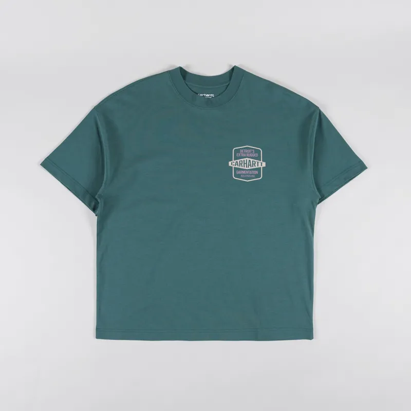 Carhartt WIP Networks T Shirt Silver Pine-1
