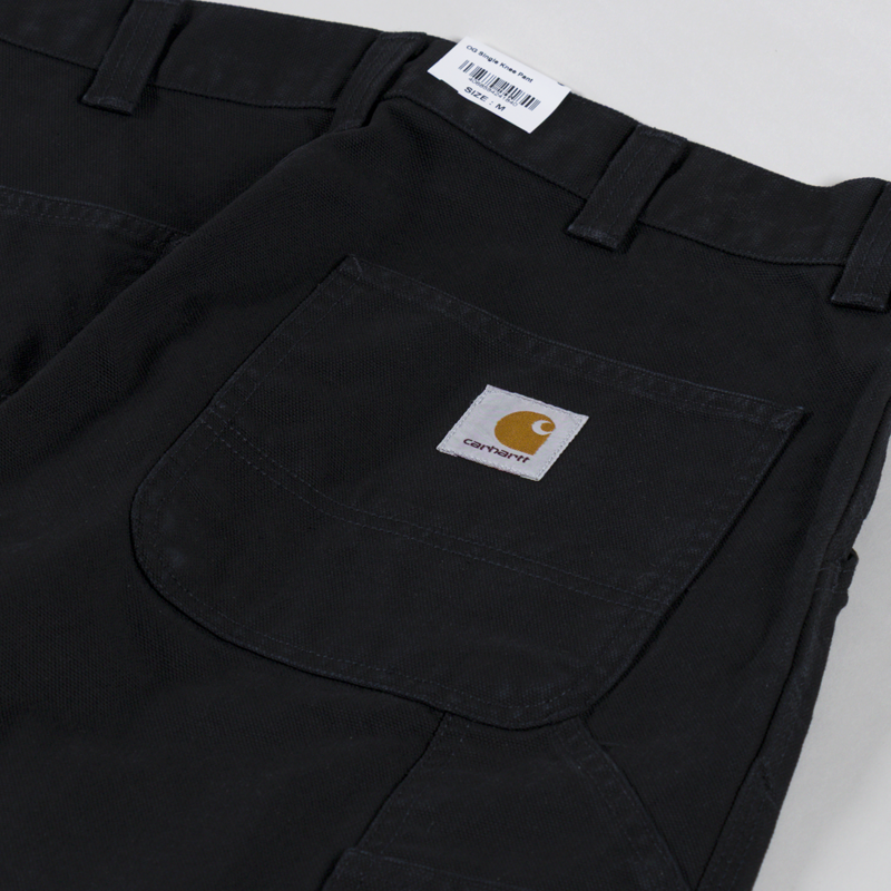 Carhartt WIP OG Single Knee Pant Black Stonewashed-7