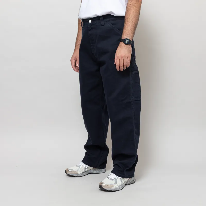 Carhartt WIP OG Single Knee Pant Deep Night Stonewashed-1