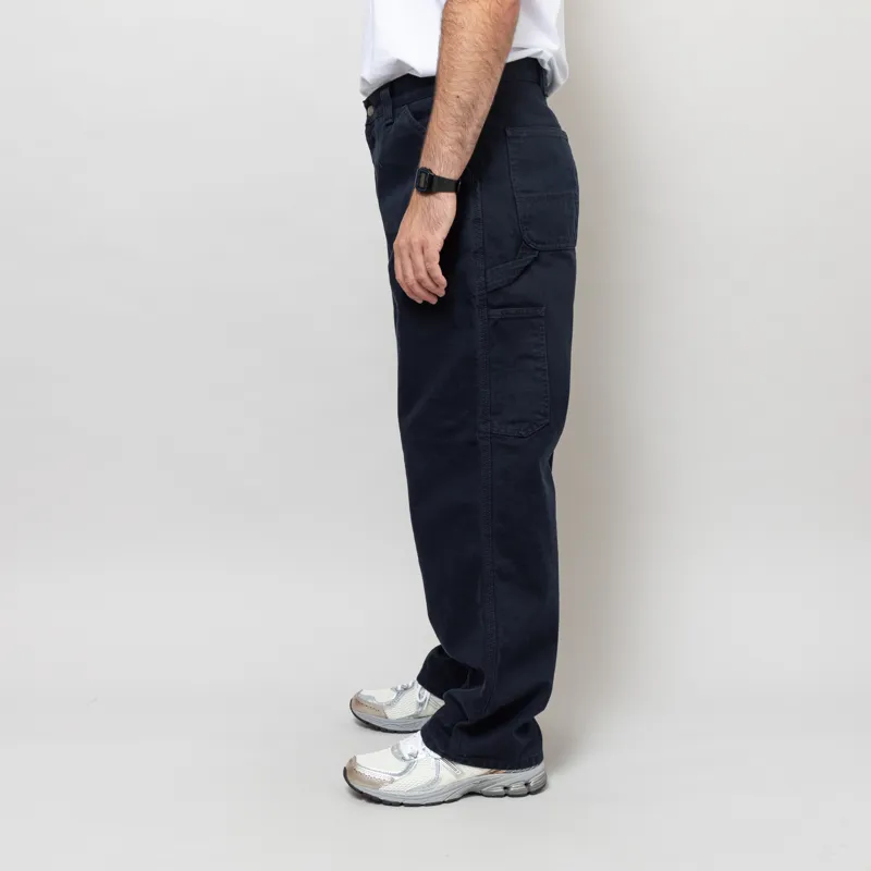 Carhartt WIP OG Single Knee Pant Deep Night Stonewashed-2