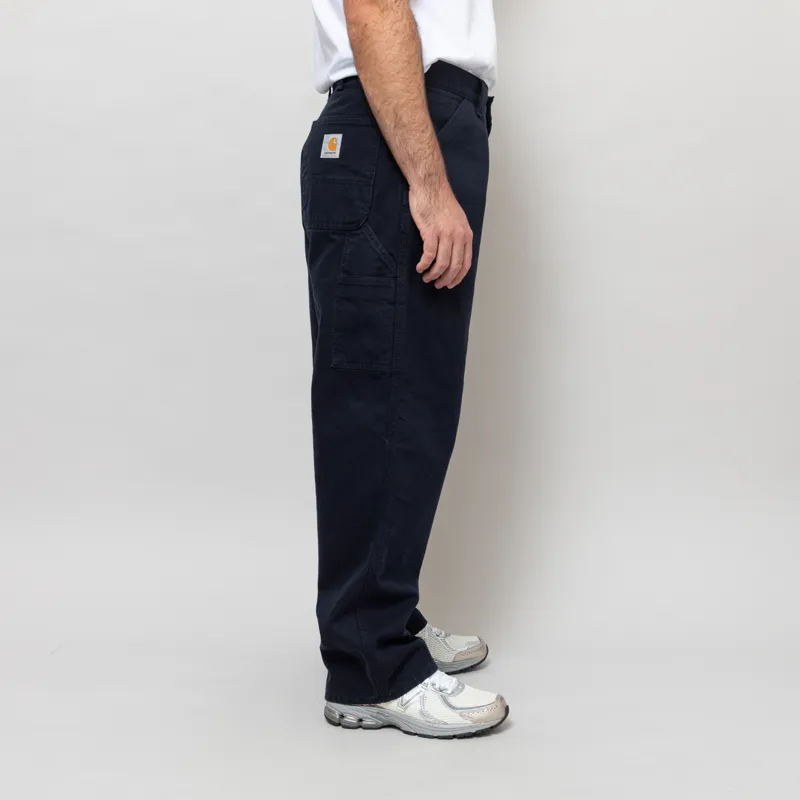Carhartt WIP OG Single Knee Pant Deep Night Stonewashed-4