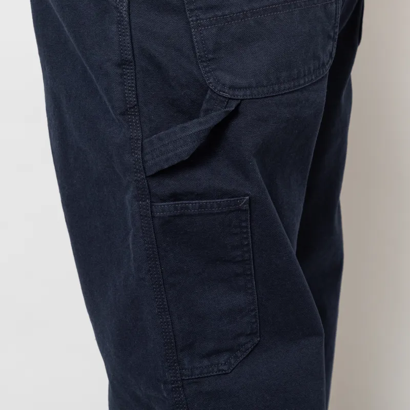 Carhartt WIP OG Single Knee Pant Deep Night Stonewashed-10