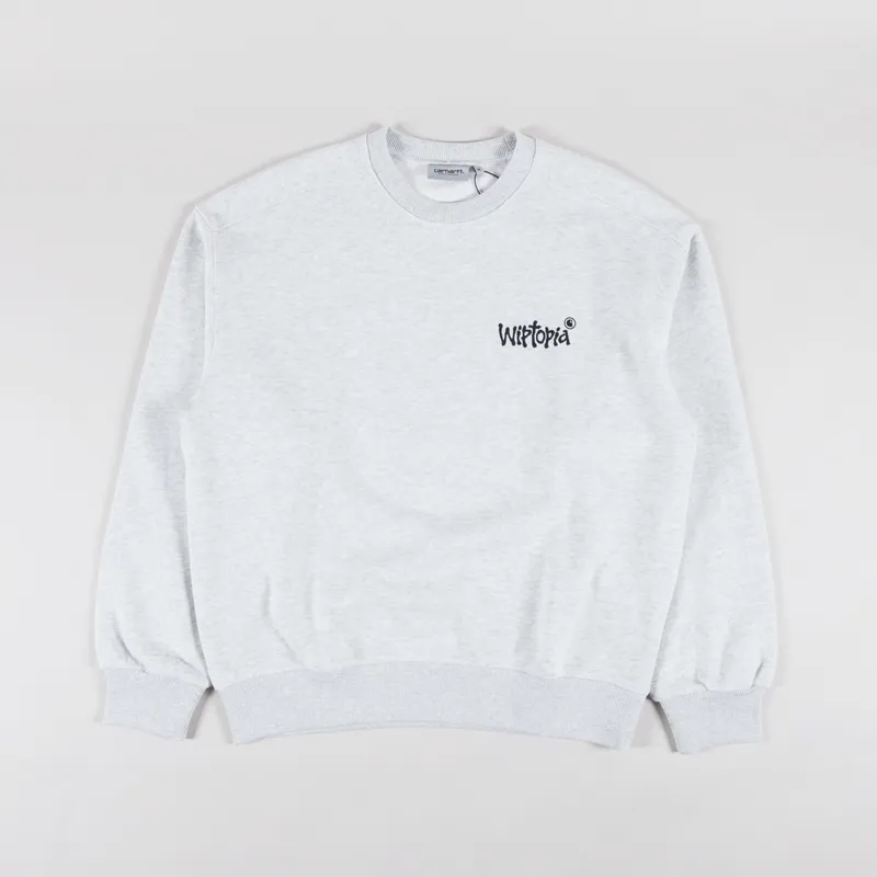 Carhartt WIP Wiptopia Sweatshirt Ash Heather-1