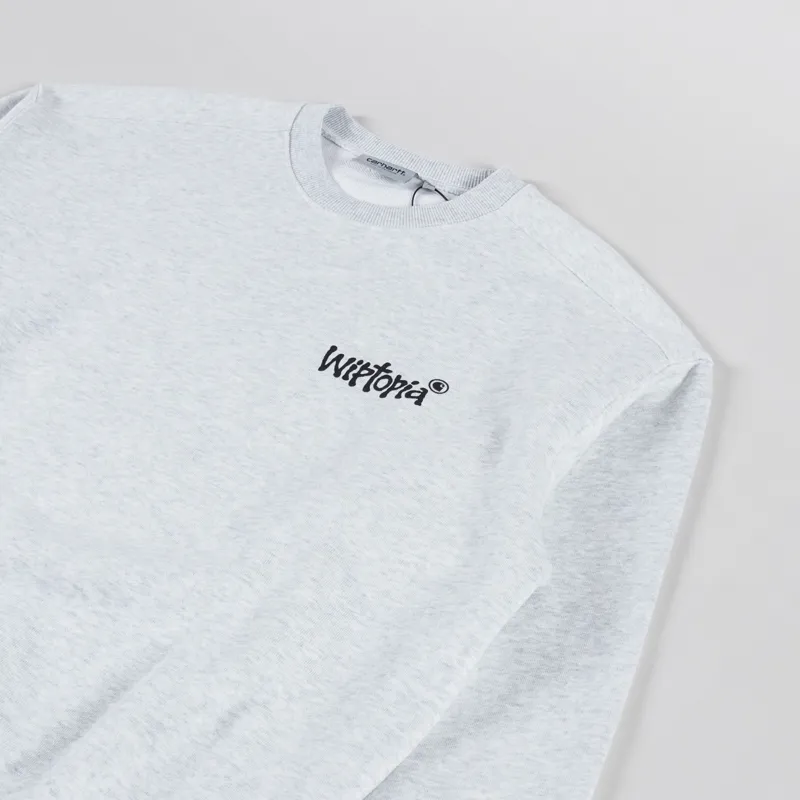 Carhartt WIP Wiptopia Sweatshirt Ash Heather-3