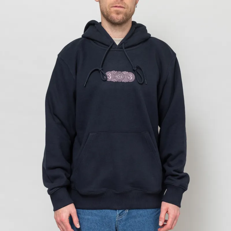 Carhartt WIP Hooded 3 One 3 Sweatshirt Deep Night-2