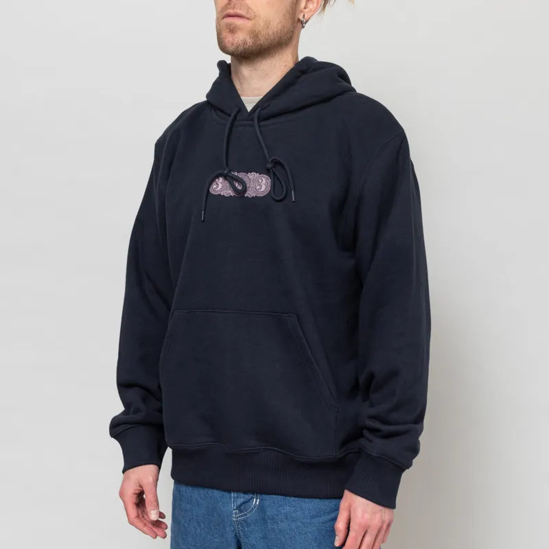 Carhartt WIP Hooded 3 One 3 Sweatshirt Deep Night-3